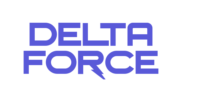 DELTA FORCE Font