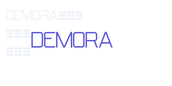 DEMORA font free