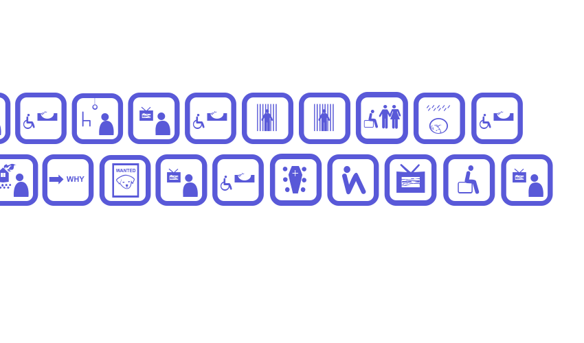 DEPRESSIVE ICONRegular Font Download