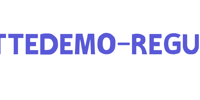 DEVOTTEDEMO-Regular Font Download