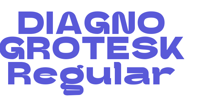 DIAGNO GROTESK Regular Font Download