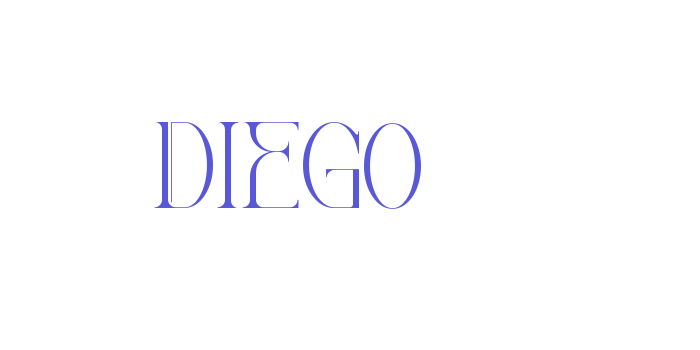 DIEGO Font Download