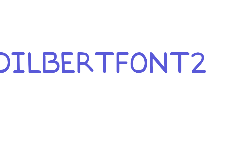 DILBERTFONT2 Font