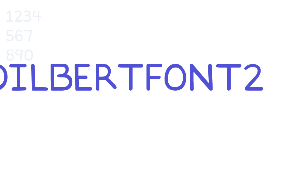 DILBERTFONT2-font-download