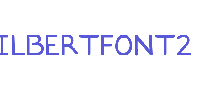 DILBERTFONT2 Font