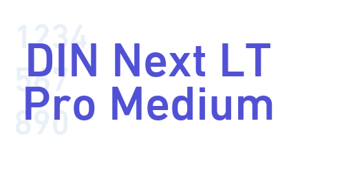 DIN Next LT Pro Medium