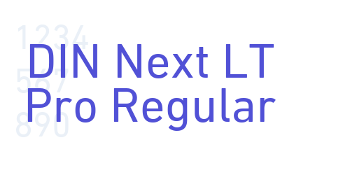 DIN Next LT Pro Regular-font-download