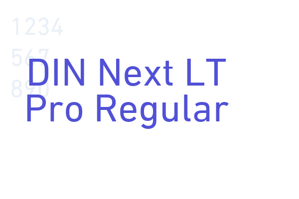 DIN Next LT Pro Regular