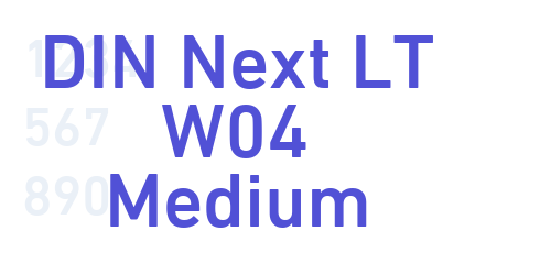 DIN Next LT W04 Medium-font-download