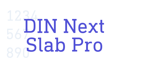 DIN Next Slab Pro-font-download