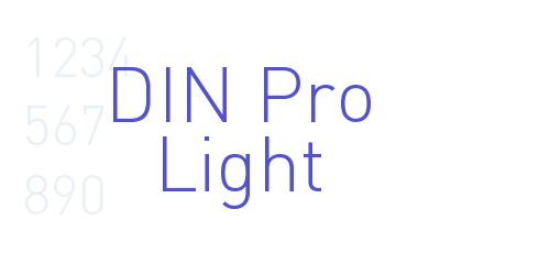 DIN Pro Light-font-download