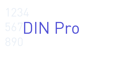 DIN Pro-font-download