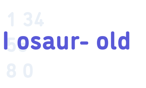 DINosaur-Bold Font