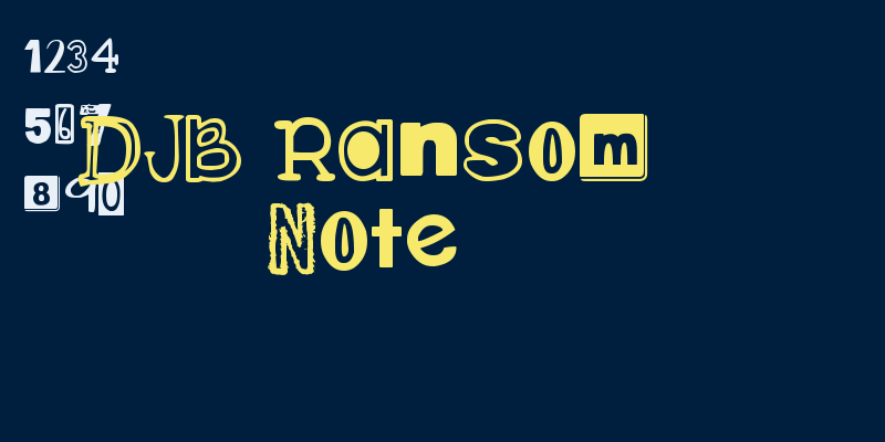 DJB Ransom Note