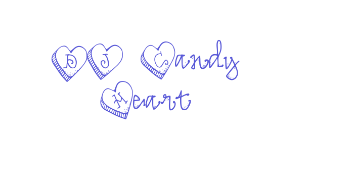 DJ Candy Heart Font Download