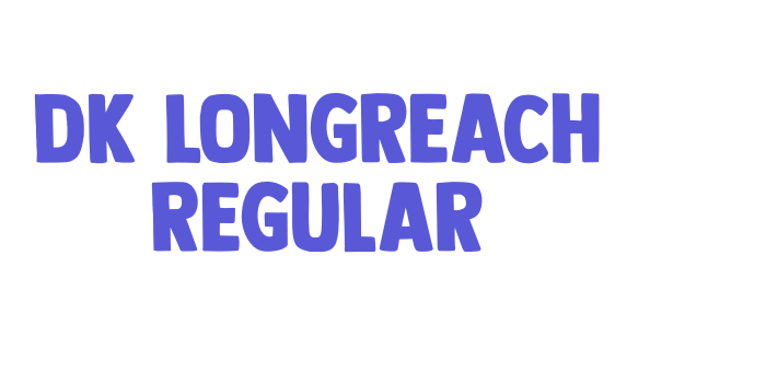 DK Longreach Regular Font Download