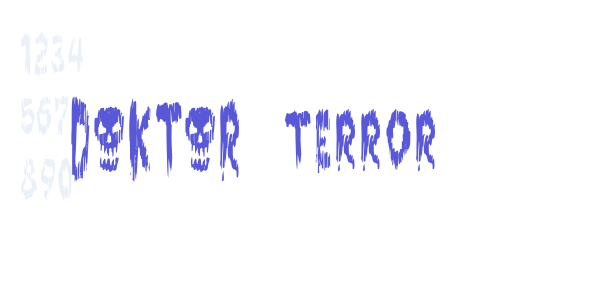 DOKTOR terror font free