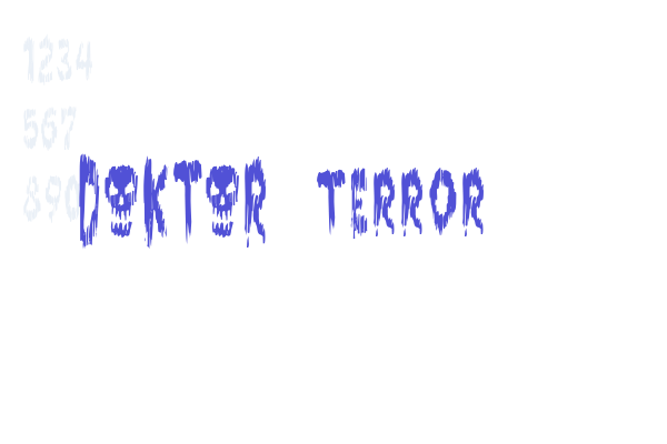 DOKTOR terror Font Download