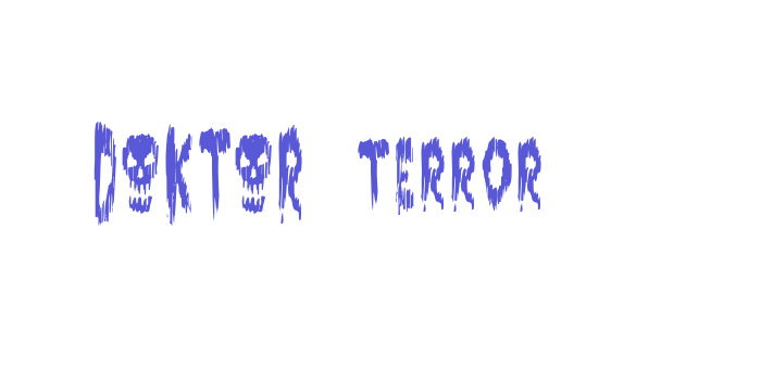 DOKTOR terror Font Download