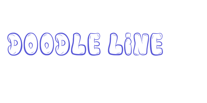 DOODLE LINE Font Download