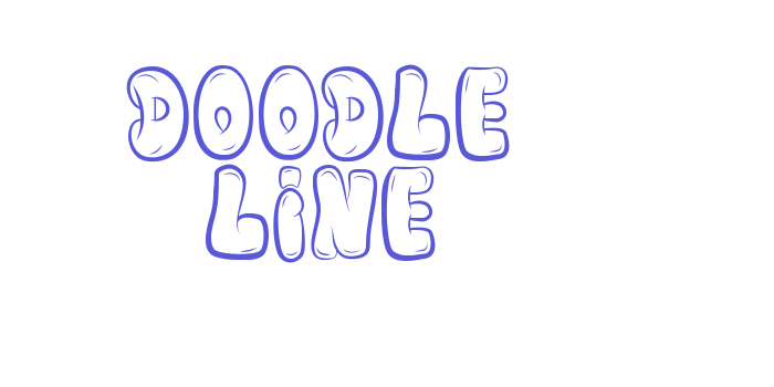 DOODLE LINE Font