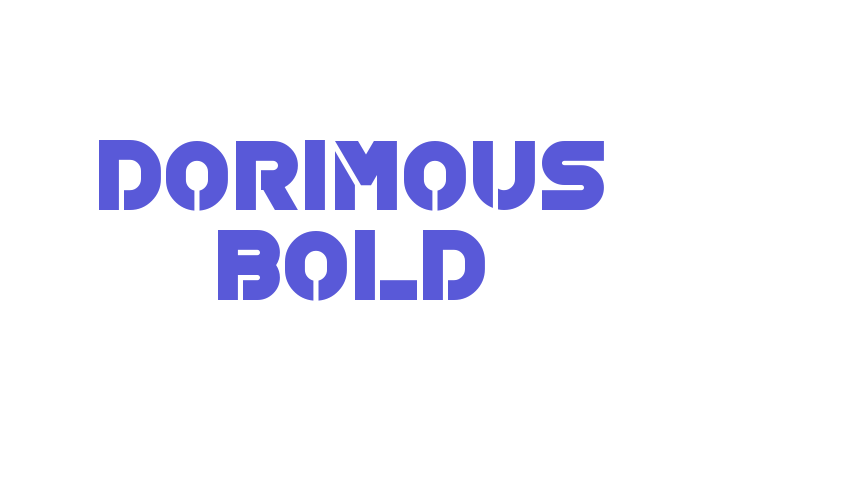 DORIMOUS Bold Font Download