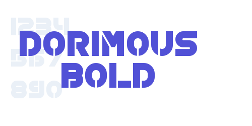 DORIMOUS Bold-font-download