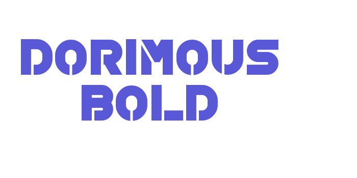 DORIMOUS Bold Font