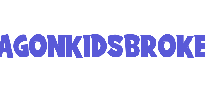 DRAGONKIDSBROKE Font Download