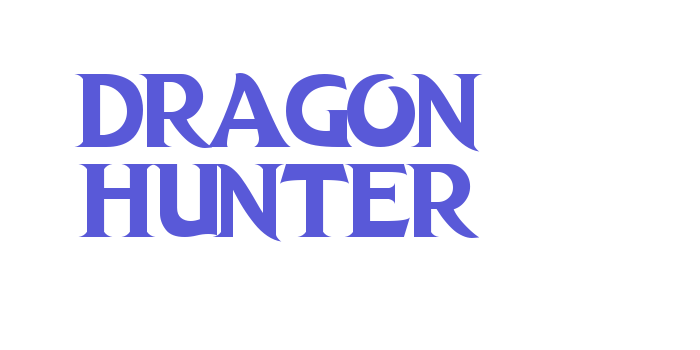 DRAGON HUNTER Font