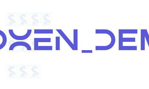 DROXEN_Demo Font Download