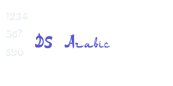 DS Arabic font free