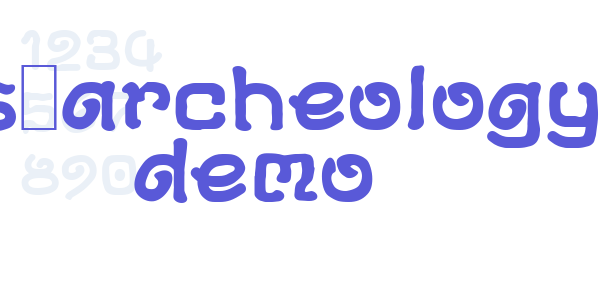 DS-Archeology Demo font free