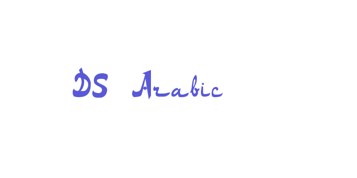 DS Arabic Font Download