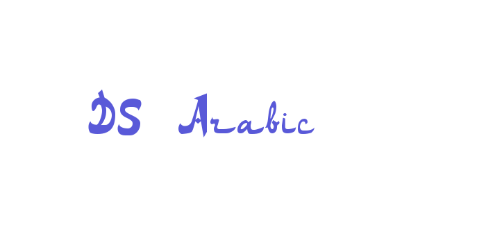 DS Arabic Font