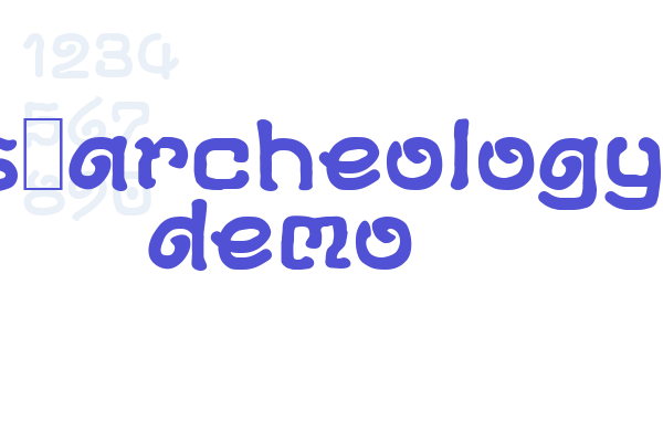 DS-Archeology Demo Font Download