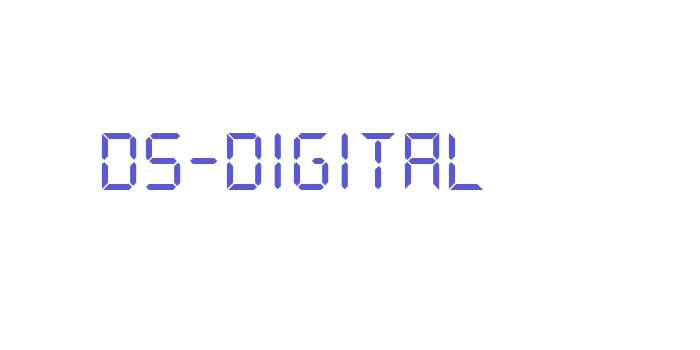 DS-Digital Font Download