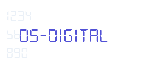 DS-Digital-font-download
