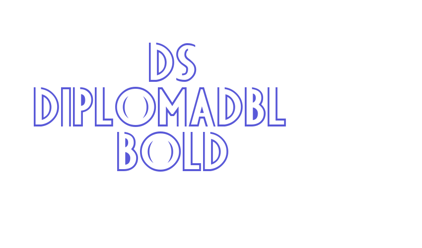 DS DiplomaDBL  Bold Font