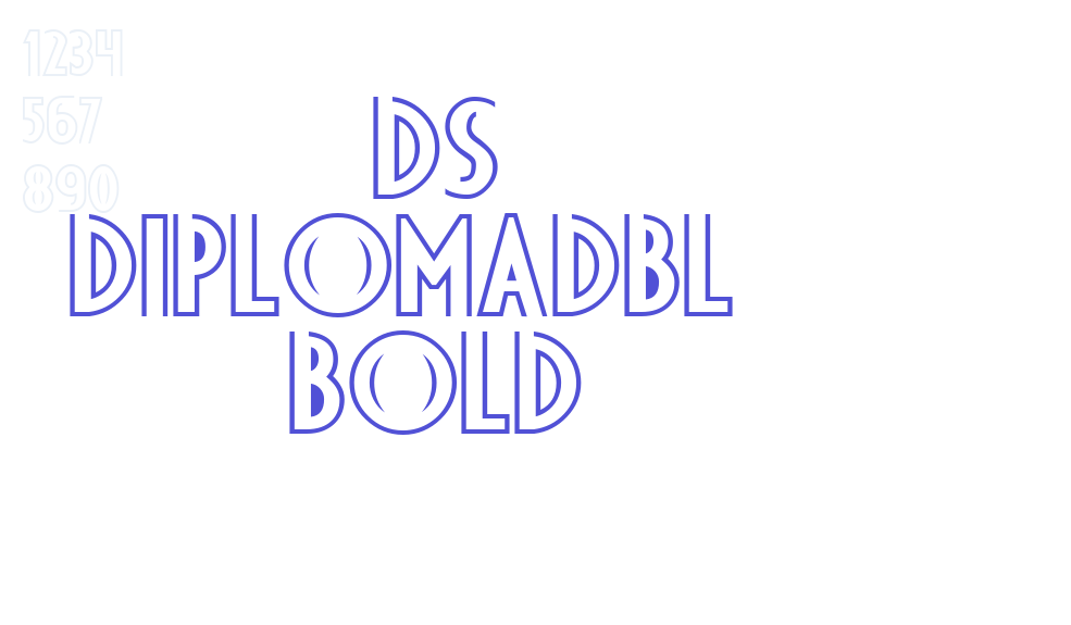 DS DiplomaDBL  Bold-font-download