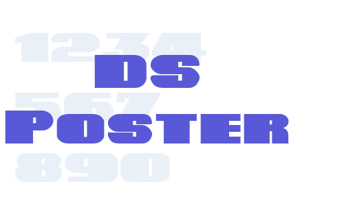 DS Poster Font Download