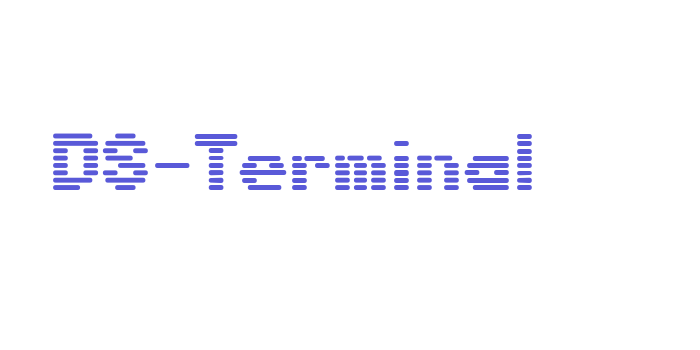 DS-Terminal Font Download