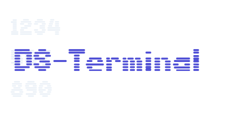 DS-Terminal-font-download