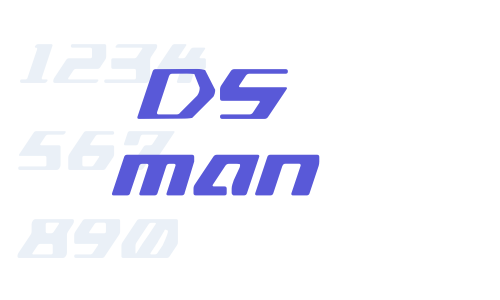 DS man Font Download