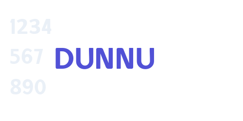 DUNNU-font-download