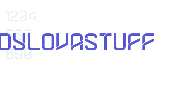 DYLOVASTUFF font free