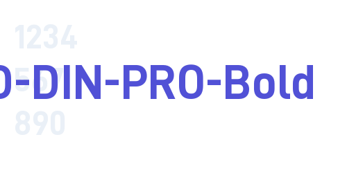 D-DIN-PRO-Bold-font-download