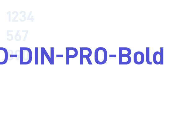 D-DIN-PRO-Bold