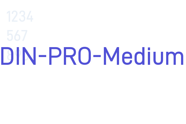 D-DIN-PRO-Medium