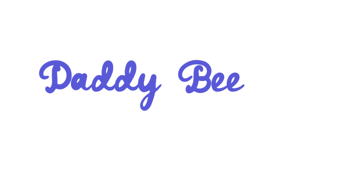 Daddy Bee Font Download